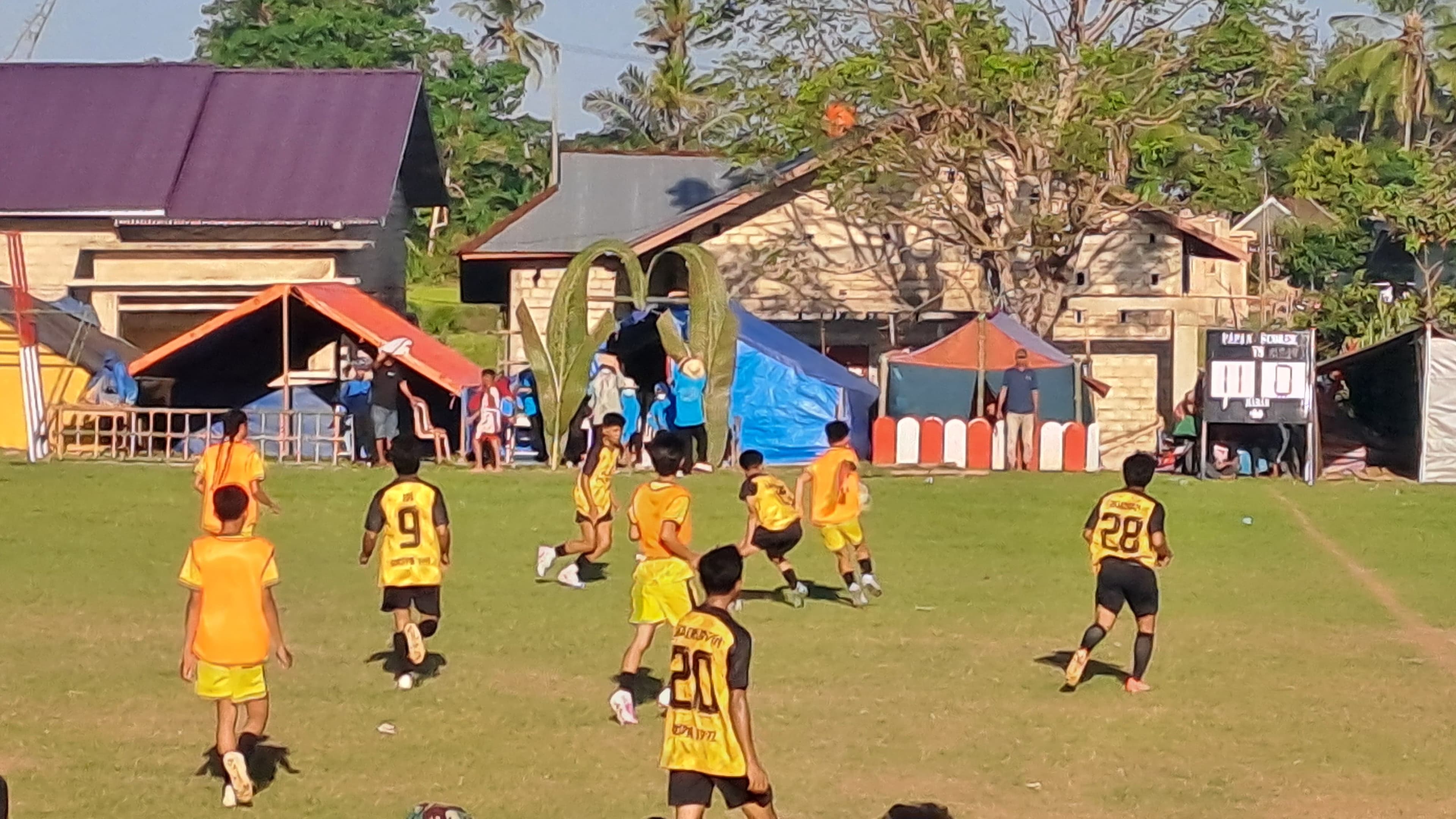 Tim Dua Pationgi Tampil Gigih, Tunduk 0-2 dari Massila di Turnamen HUT RI ke-80